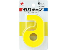 ニチバン/セロテープ小巻カッターつき イエロー 15mm*9m