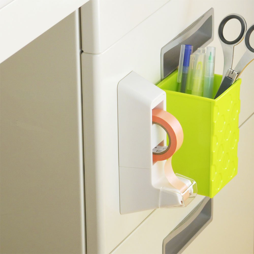 サンスター文具 マグネット付き テープカッター ラカット 