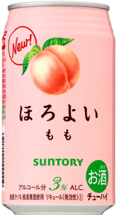 11位　サントリー　ほろよい　もも　 ３５０ｍｌ　１ケース２４本入り　