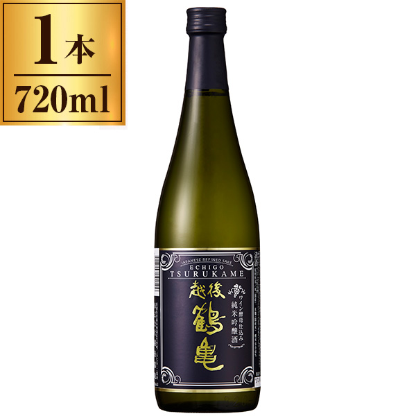 7位　越後鶴亀 ワイン酵母仕込み 純米吟醸 720ml 
