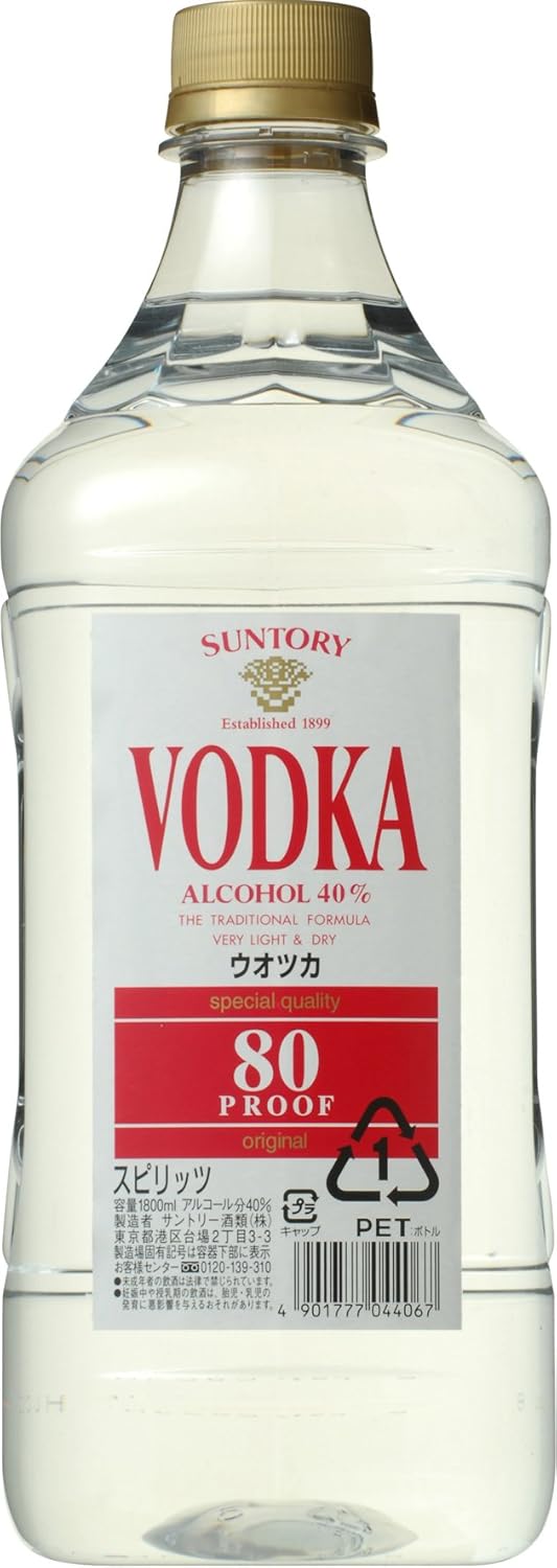 サントリーウォッカ80プルーフ キングサイズ [ ウォッカ 1800ml ]