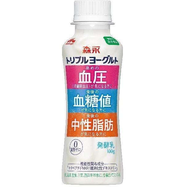 3位　トリプルヨーグルトドリンクタイプ100g×12本