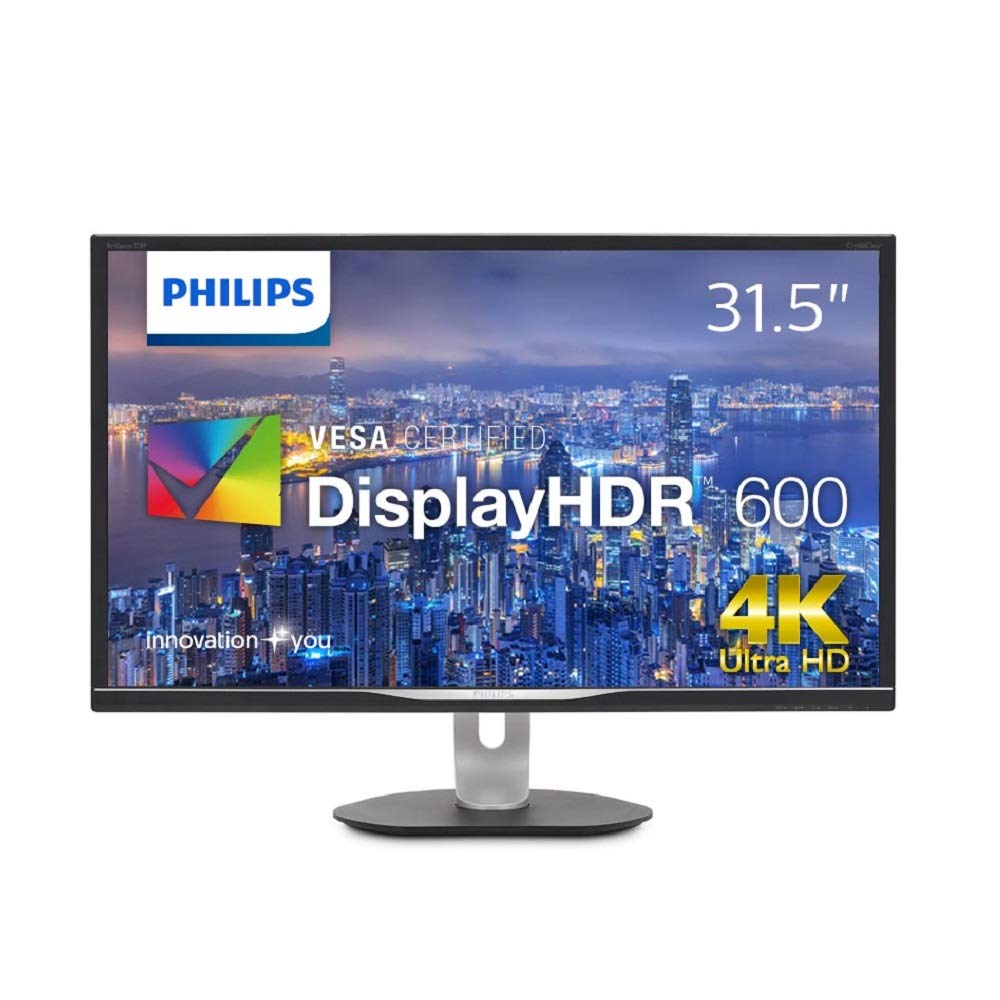 2位：PHILIPS モニター ディスプレイ 328P6VUBREB/11 (31.5インチ/「Display HDR 600」認証/HDMI/USB Type-C/4K/5年保証)