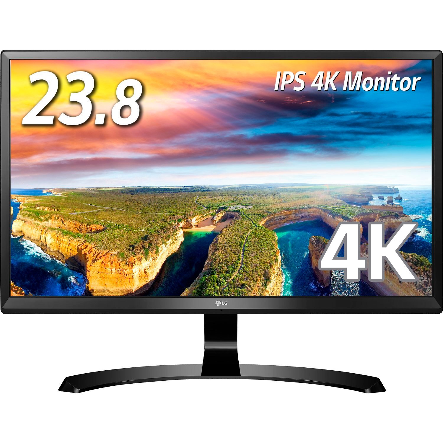 14位：LG モニター ディスプレイ 24UD58-B 23.8インチ/4K(3840×2160)/IPS 非光沢/HDMI×2、DisplayPort/ブルーライト低減機能