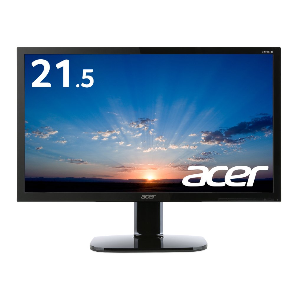 6位：Acer モニター ディスプレイ KA220HQbmidx 21.5インチ/HDMI端子対応/スピーカー内蔵/ブルーライト軽減