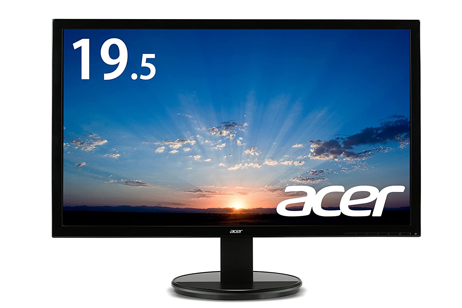 20位：Acer モニター ディスプレイ K202HQLAbmix 19.5インチ/HDMI端子対応/スピーカー内蔵