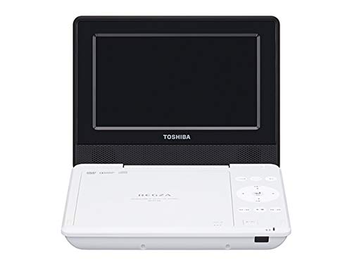 3位：東芝 7型ポータブルDVDプレーヤーホワイトCPRM対応TOSHIBA REGZA レグザポータブルプレーヤー SD-P710SW