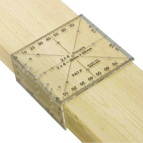 清水製作所 ラクダ ツーバイフォー定規 