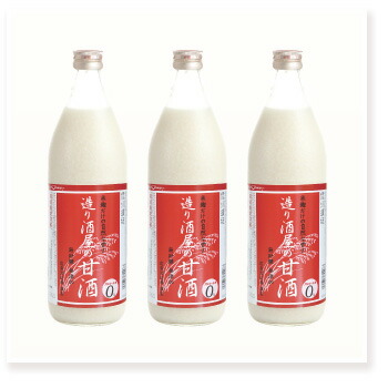 8位　造り酒屋の甘酒 900mlｘ3本
