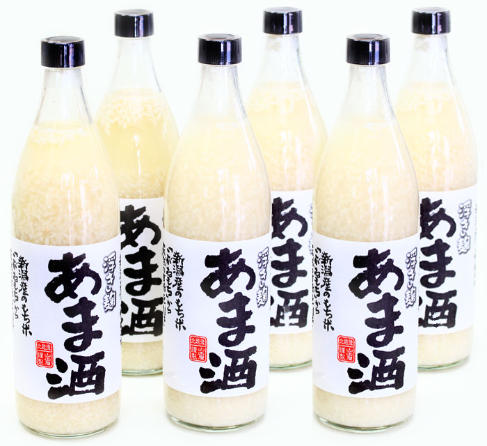 5位　あま酒900ml×6本