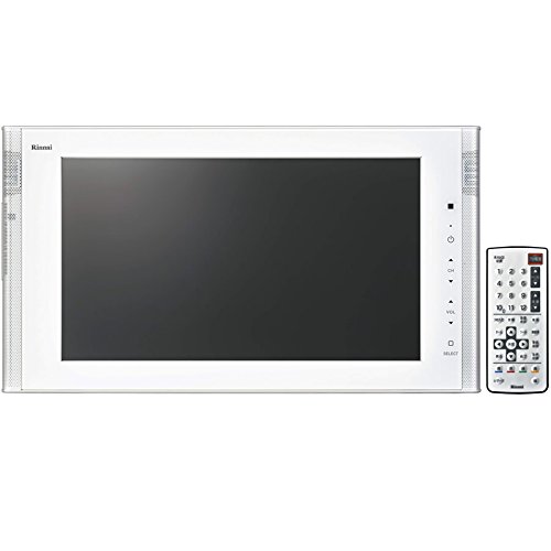 8位：リンナイ 16V型地上・BS/110度CSデジタルハイビジョン浴室テレビ(ホワイト) DS-1600HV-W