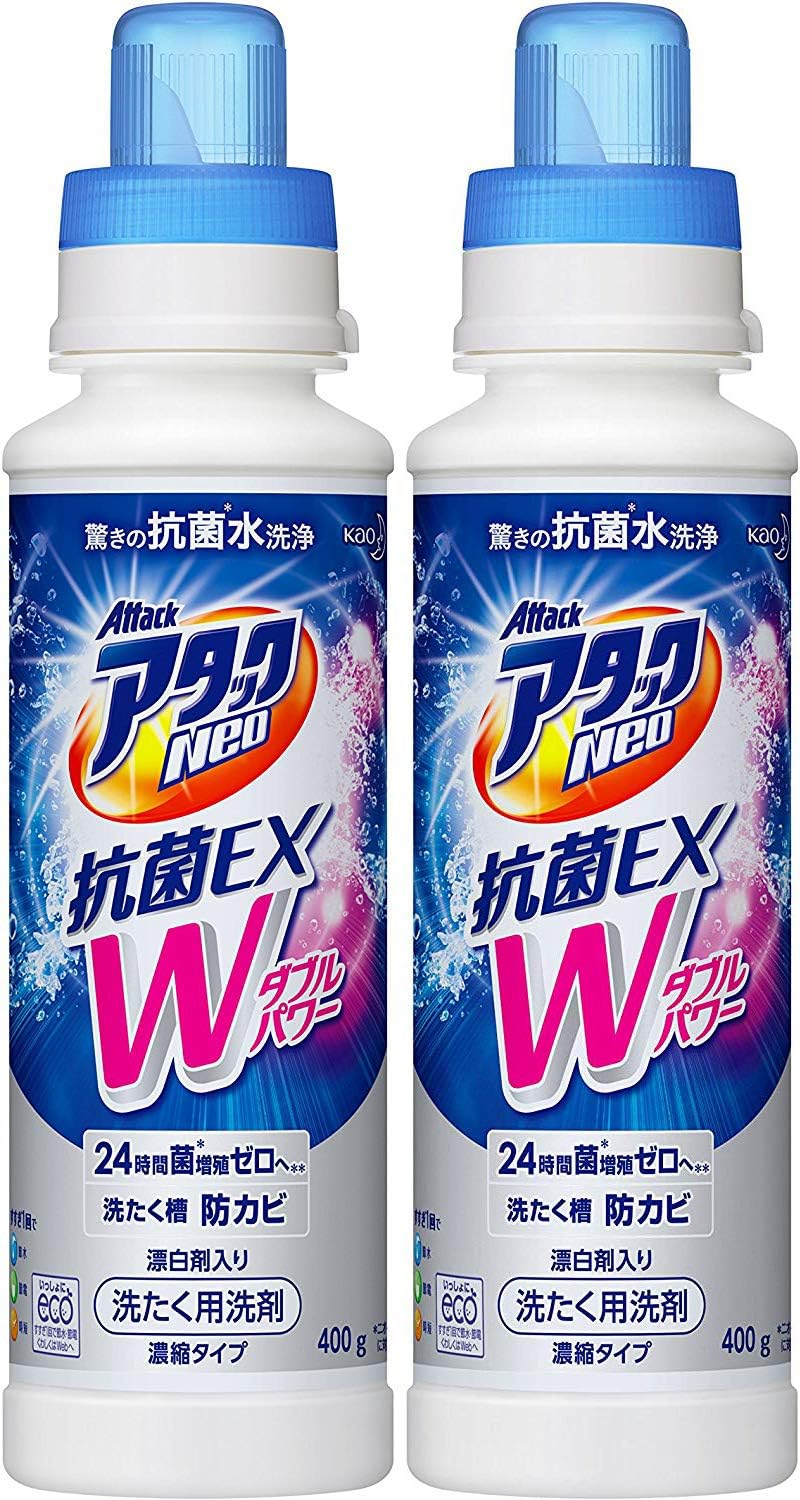 8位　アタックNeo 抗菌EX Wパワー 400g 2個セット