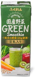 2位　ふくれん 国産野菜 グリーンスムージー 200ml紙パック×24(12×2)本入