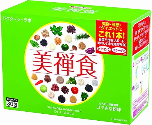 9位　ドクターシーラボ 美禅食 ごまきな粉味