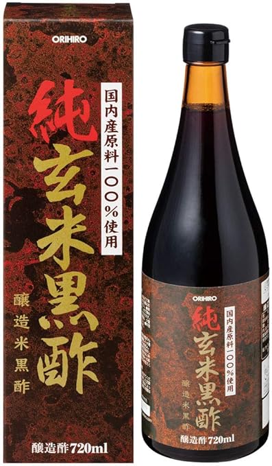 1位　純玄米黒酢(720mL)