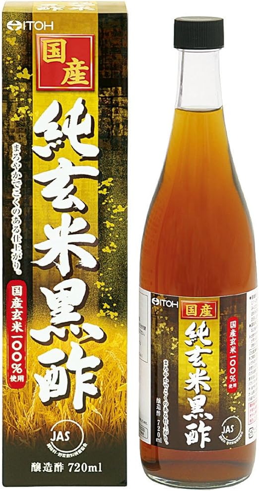 11位　国産純玄米黒酢(720mL)