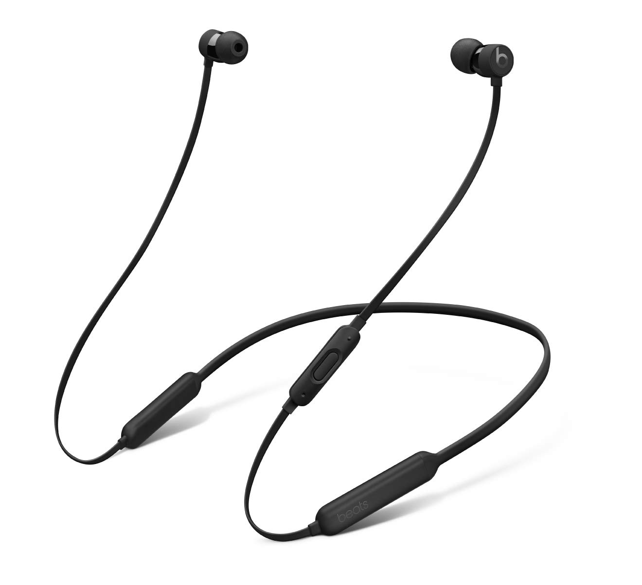 2位：Beats by Dr.Dre ワイヤレスイヤホン BeatsX 連続再生約8時間 W1チップ搭載 Lightningケーブル充電 Bluetooth対応 密閉型 通話可能 リモコン有り ブラック 【国内正規品/メーカー保証1年】