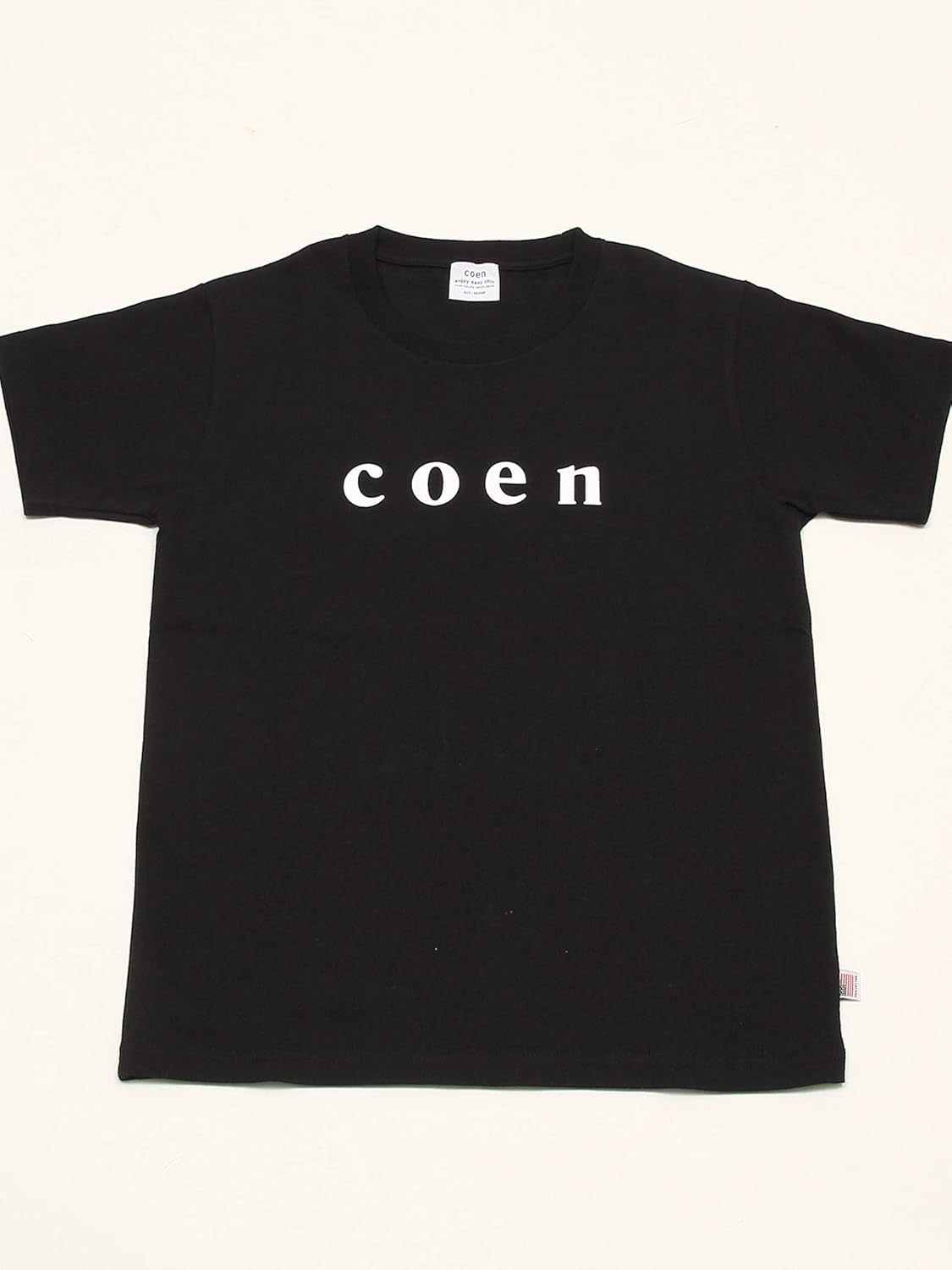 coen(コーエン) ロゴTシャツ