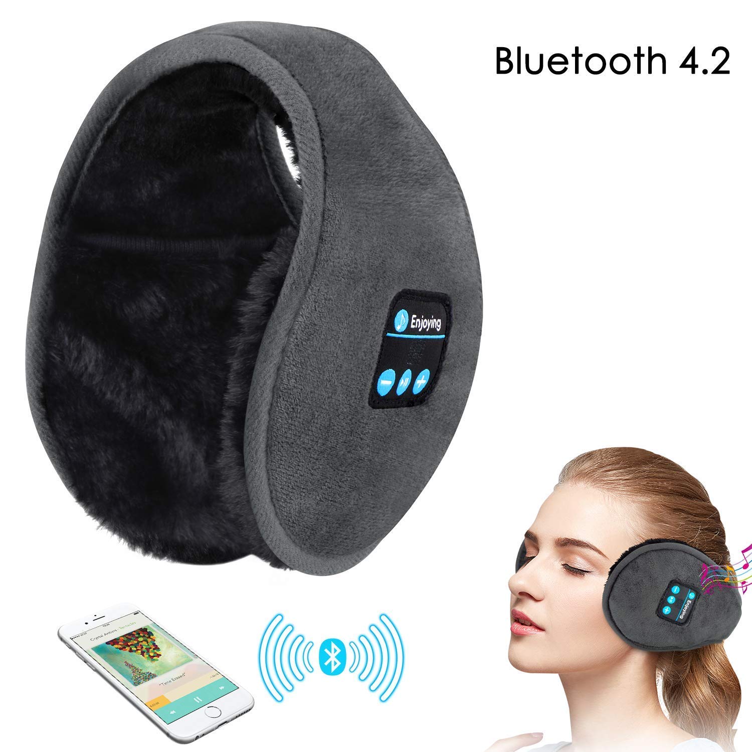 14位：AIER イヤーマフ 耳あて Bluetooth 