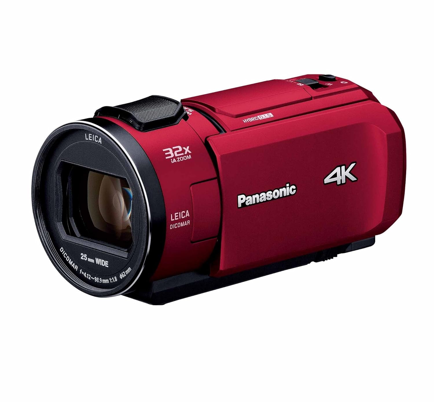 20位：パナソニック 4K ビデオカメラ VZX1M 64GB あとから補正 レッド HC-VZX1M-R