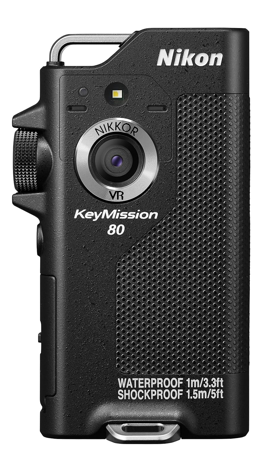 14位：Nikon 防水ウェアラブルカメラ KeyMission 80 BK ブラック