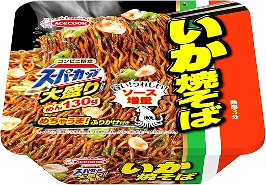 7位　エースコック スーパーカップ大盛り いか焼そば 167g×12個