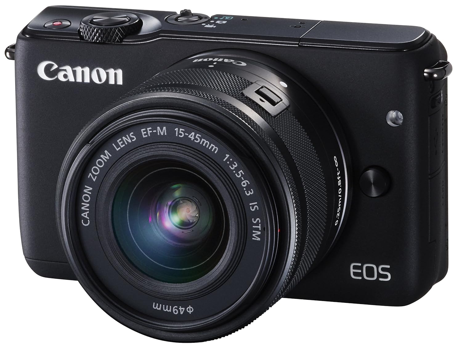 11位：Canon ミラーレス一眼カメラ EOS M10 レンズキット(ブラック) EF-M15-45mm F3.5-6.3 IS STM 付属 EOSM10BK-1545ISSTMLK