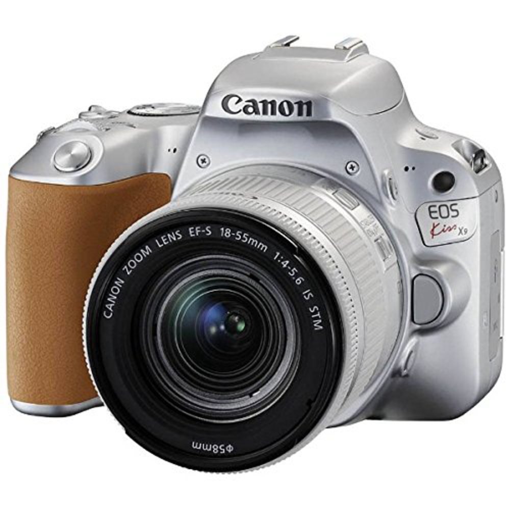 4位：キヤノン CANON EOS Kiss X9(W)【EF-S18-55 IS STM レンズキット】(シルバー/デジタル一眼レフカメラ)