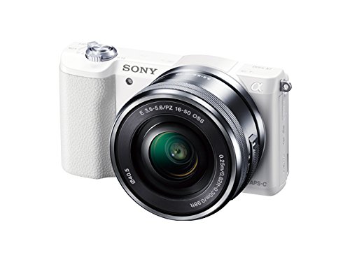 15位：ソニー SONY ミラーレス一眼 α5100 パワーズームレンズキット E PZ 16-50mm F3.5-5.6 OSS付属 ホワイト ILCE-5100L-W