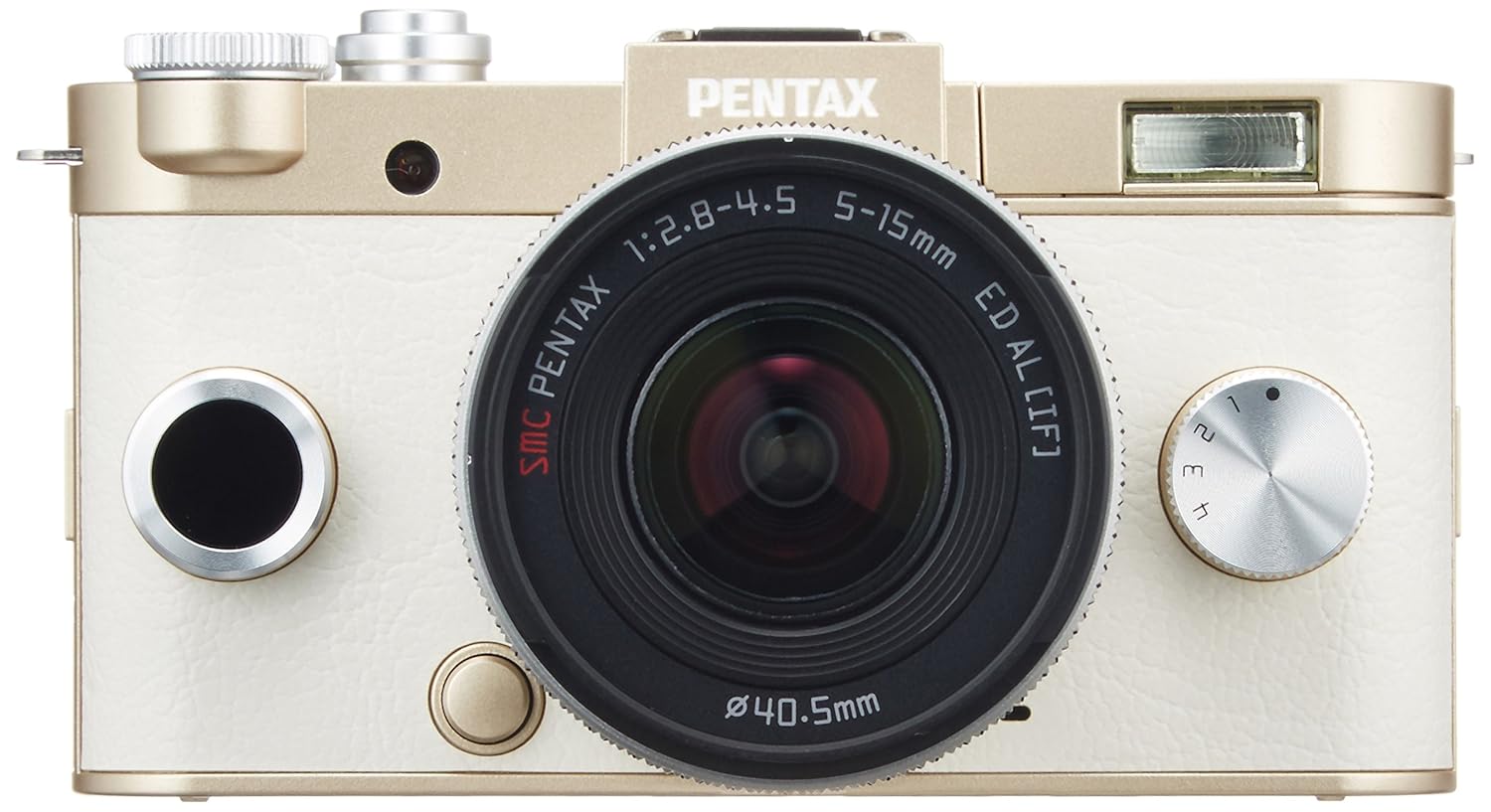 20位：PENTAX ミラーレス一眼 Q-S1 ズームレンズキット [標準ズーム 02 STANDARD ZOOM] ゴールド 06239