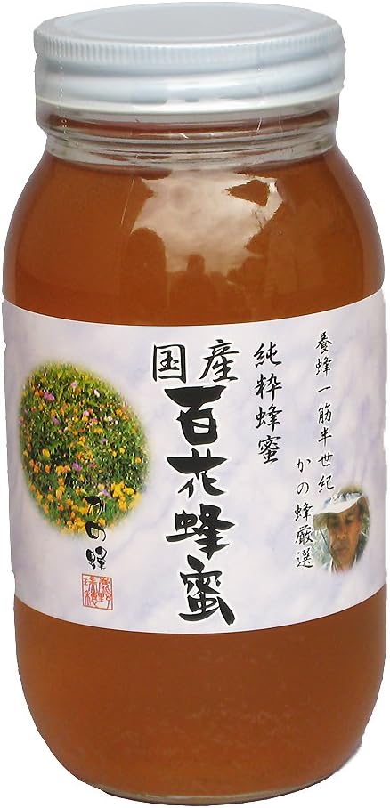 1位　かの蜂 国産百花蜂蜜(1000g)