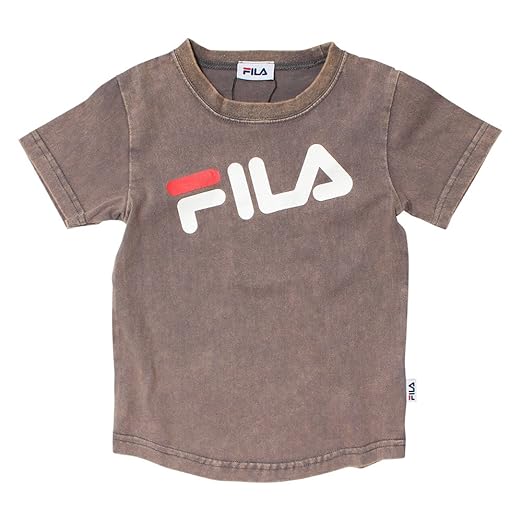 13位：StompStamp FILA フィラ ブリーチ加工Tシャツ