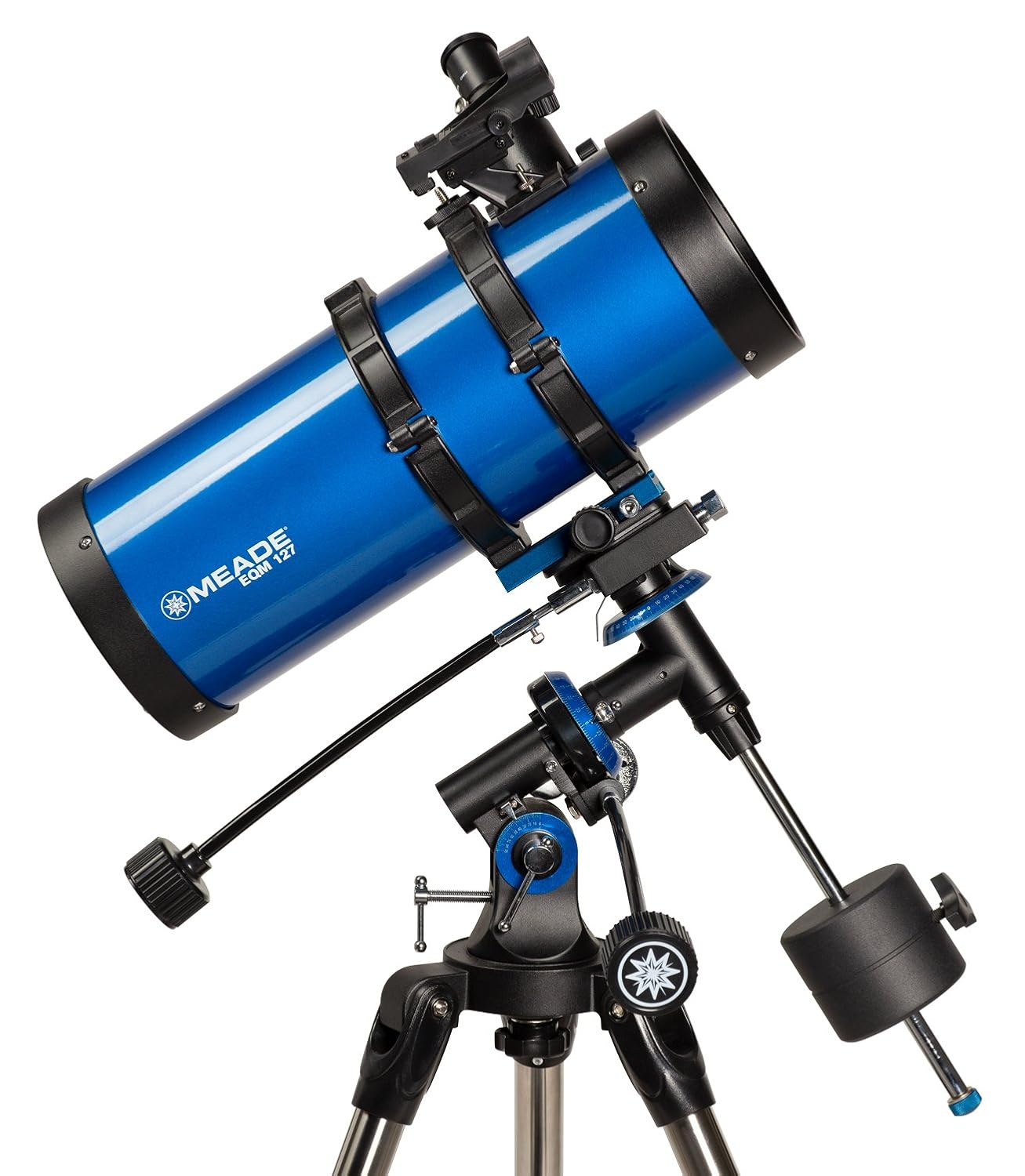 4位：MEADE 天体望遠鏡 EQM-127 プラネタリウムソフトセット 口径127mm 焦点距離1000mm 反射式 赤道儀式 003435