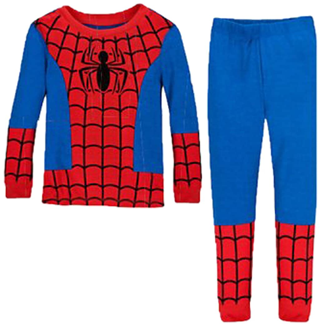 8位：Smartkids(スマートキッズ) 男の子長袖パジャマ上下セット スパイダーマン柄 