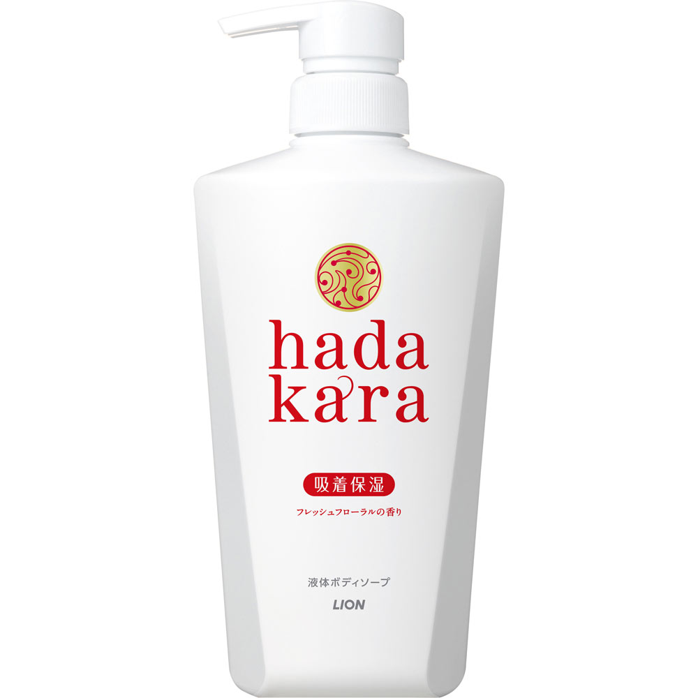 11位　ライオン hadakara ボディソープ フローラルブーケ 本体 ５００ｍｌ