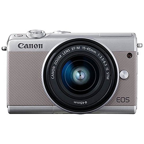 16位：Canon ミラーレス一眼カメラ EOS M100 EF-M15-45 IS STM レンズキット(グレー) EOSM100GY1545ISSTMLK