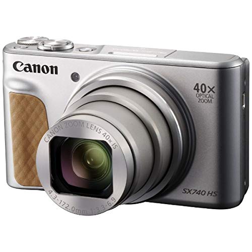 8位：Canon デジタルカメラ PowerShot SX740 HS シルバー 光学40倍ズーム 4K動画対応 PSSX740HS(SL)