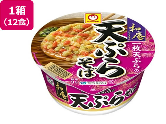 10位　東洋水産/和庵味わい一枚天ぷらの天ぷらそば88g×12食