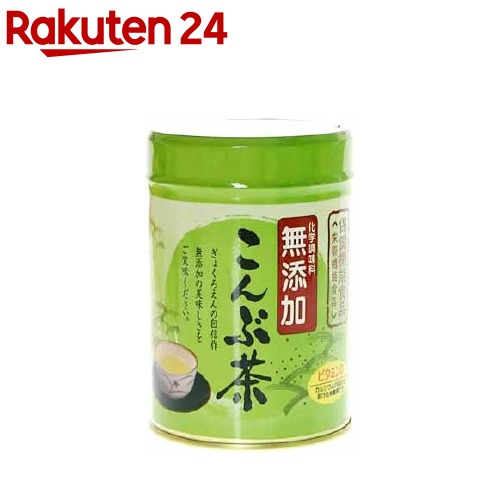 6位　ぎょくろえん 無添加こんぶ茶(108g)