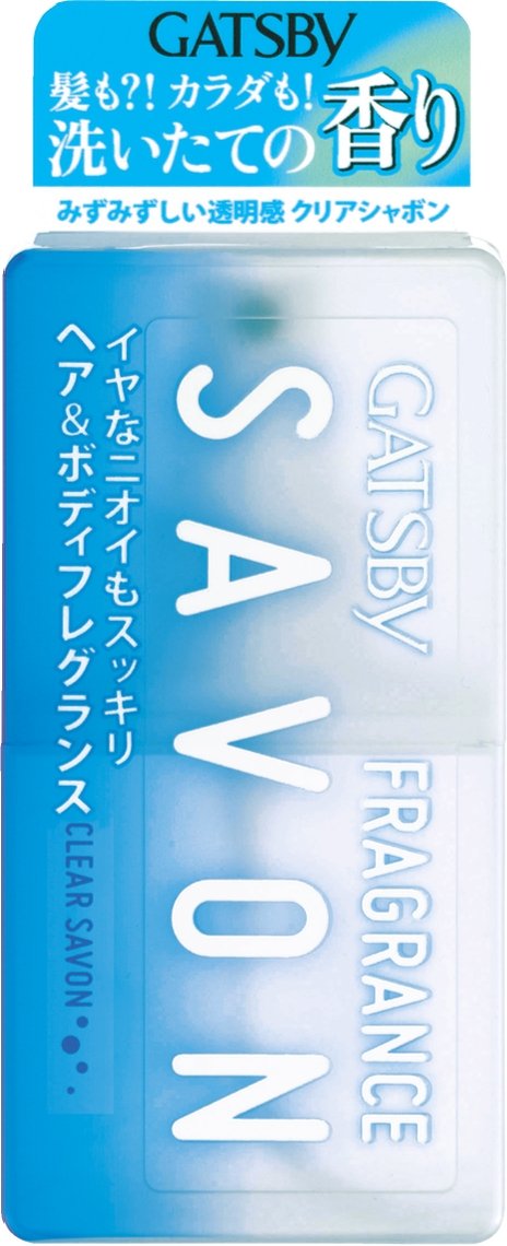 6位：GATSBY (ギャツビー) ヘア＆ボディフレグランス クリアシャボン