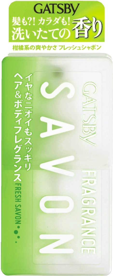 5位：GATSBY(ギャツビー) ヘア＆ボディフレグランス フレッシュシャボン