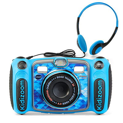 18位：VTech Kidizoom Camera DUO 5.0 Deluxe ブルー Digital Selfie Camera with MP3 Player and Headphones Blue