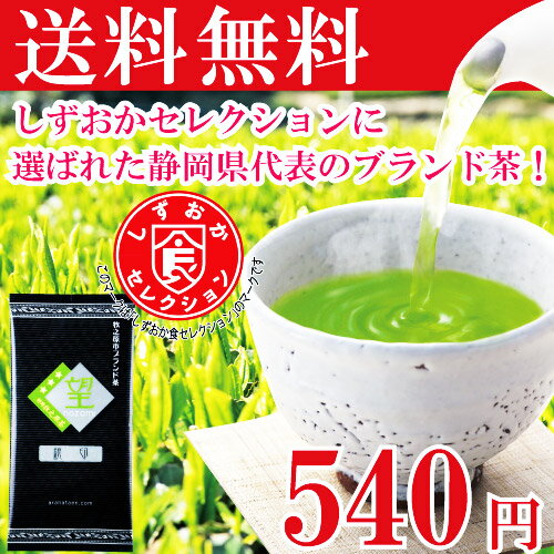 6位　静岡県牧之原ブランド茶 望銀印100g 煎茶