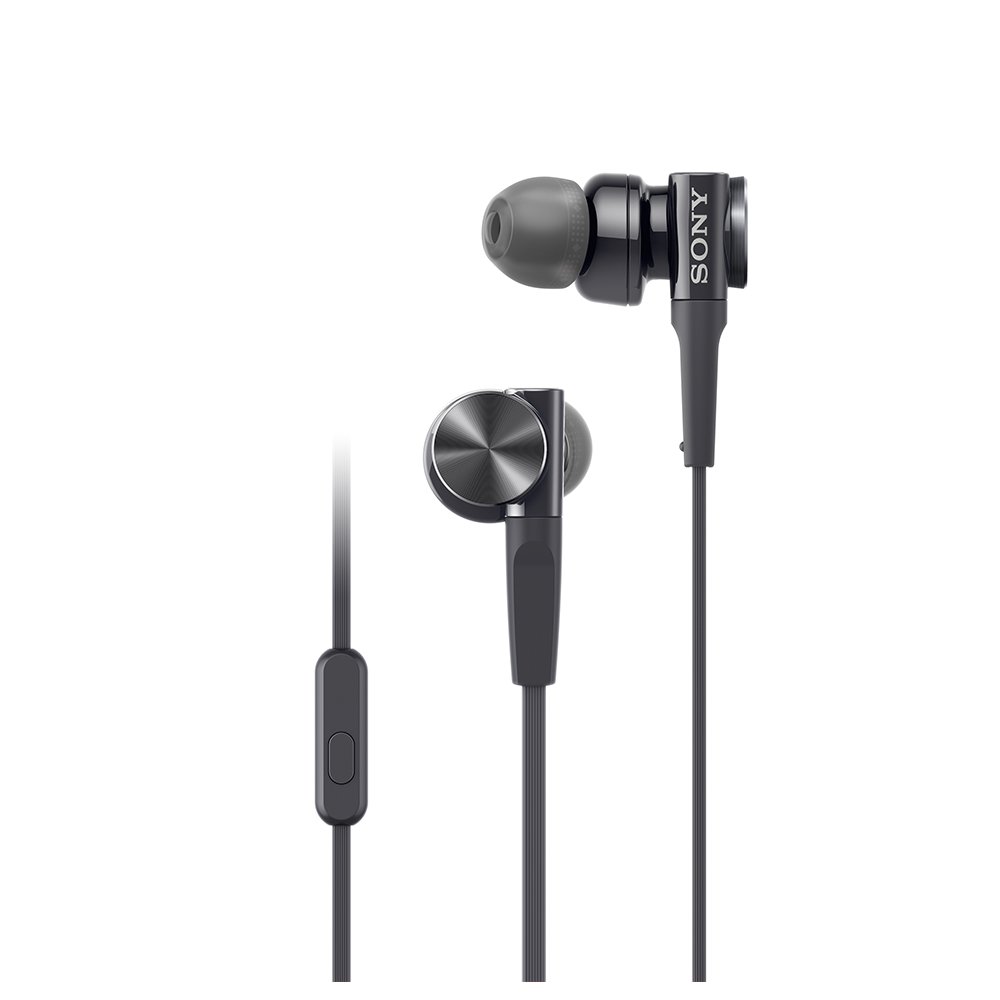 14位：ソニー SONY イヤホン 重低音モデル MDR-XB75AP : カナル型 リモコン・マイク付き ブラック MDR-XB75AP B