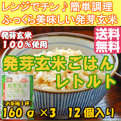 2位　発芽玄米ごはん160g×36食入り