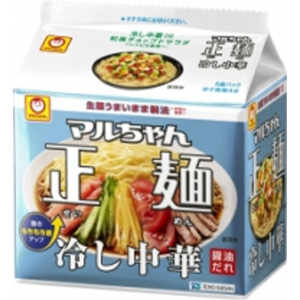 13位　マルちゃん正麺 冷し中華 醤油だれ (5食入) 
