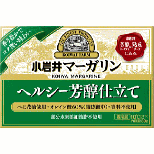 3位　小岩井マーガリン（ヘルシー芳醇仕立て）180g×	2個セット