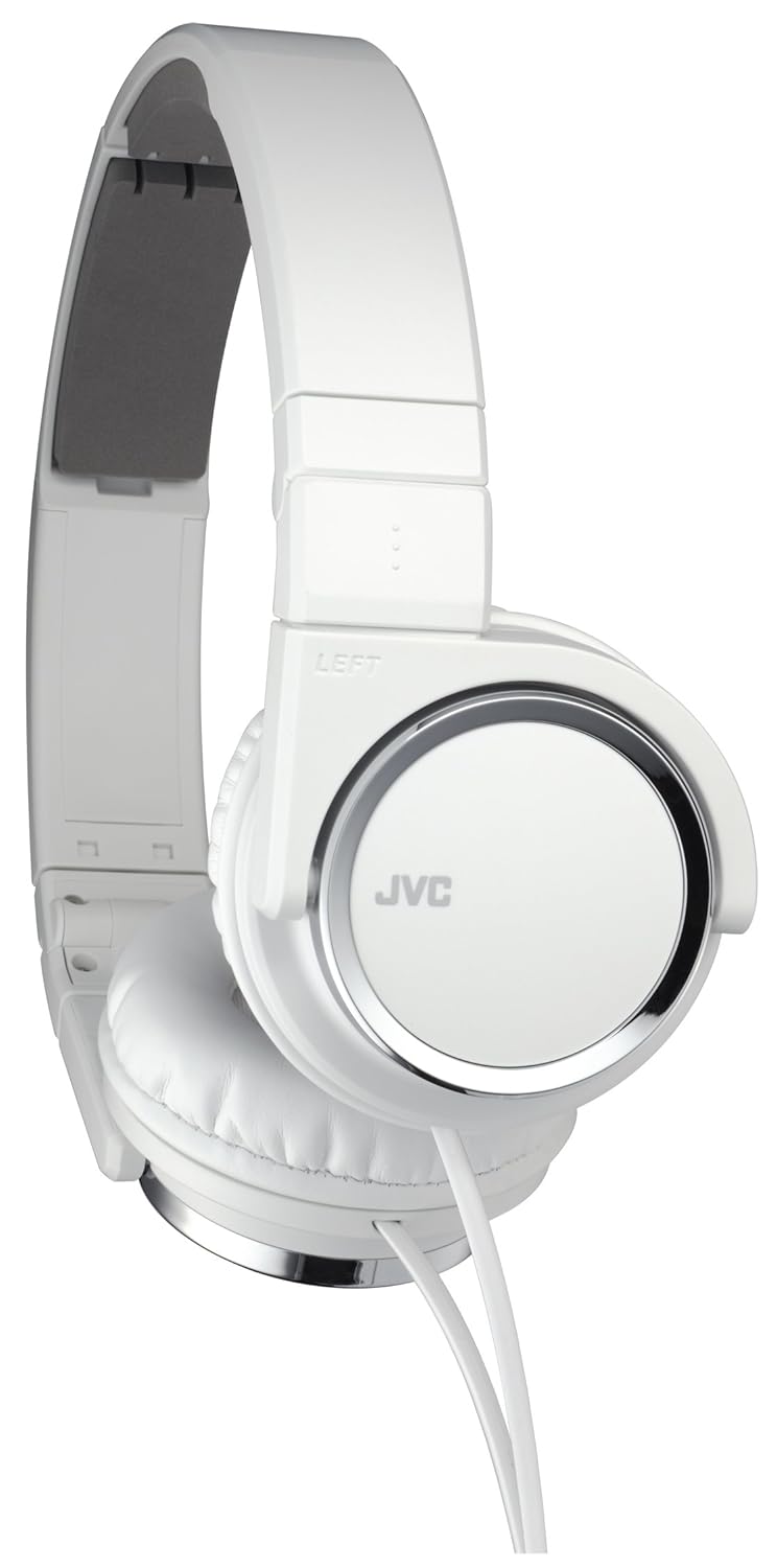 4位：JVC HA-S400-W 密閉型ヘッドホン 折りたたみ式 ホワイト