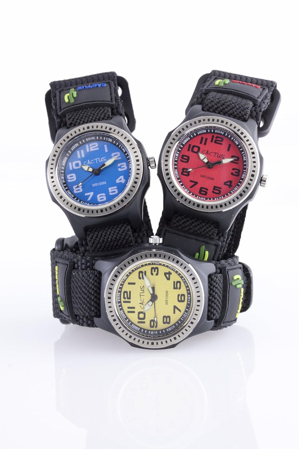 15位：CACTUS キッズ腕時計 ブラック 