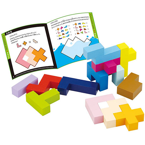 10位：知育玩具 小学生 エドインター 立体パズル 